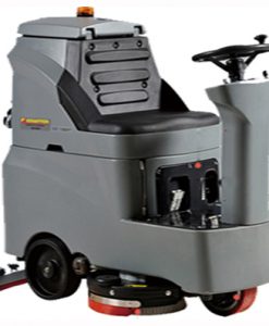 Máy lau sàn nhà xưởng ngồi lái liên hợp